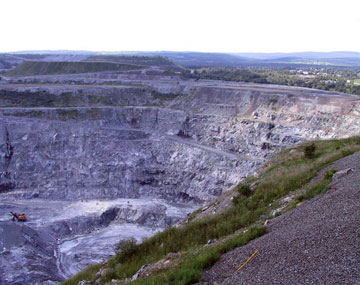 The Jeffrey Mine in Québec. Photo courtesy John VanRaalte.