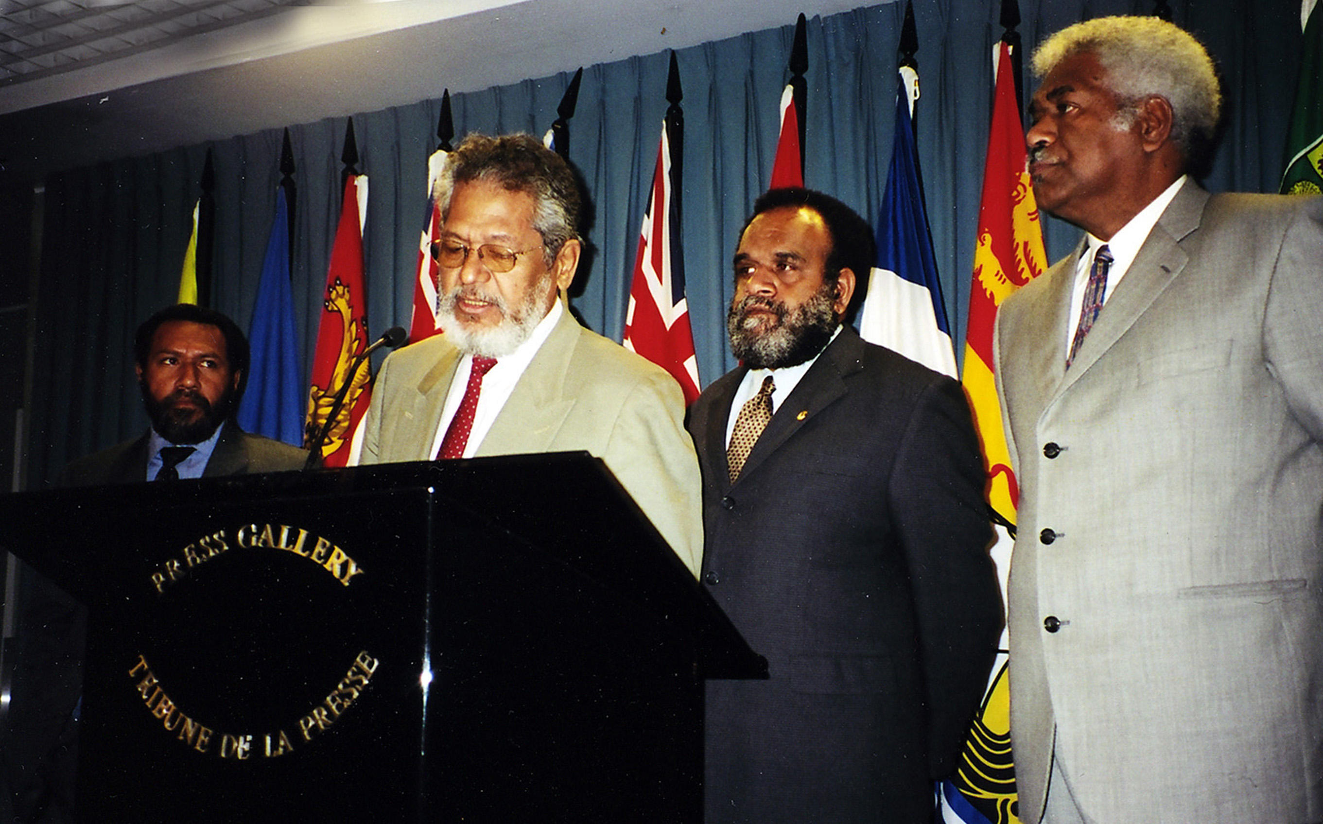 Kanak press conference - Parliament Hill