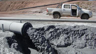 Mine Waste Tailings Pipeline (Jon Engels photo).