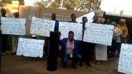 Mokopane Residents Picket Canadian High Commission